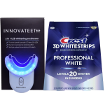SET Crest Professional White + LED svetlo