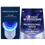 SET Crest Professional White + LED svetlo