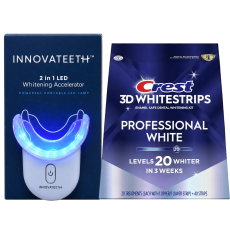 SET Crest Professional White + LED svetlo